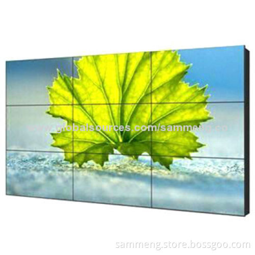 46-inch LCD Background Color Video Wall Screen, 3 x 3 Samsung Panel, 1,366 x 768-pixel Resolution